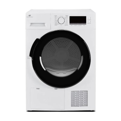 CONTINENTAL EDISON S&egrave;che-linge pompe &agrave; chaleur  CESL8PCWD - 8 kg - 60 cm - Classe D - Blanc 