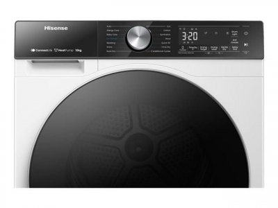 HISENSE S&egrave;che linge pompe &agrave; chaleur  DH5S102BW Blanc 