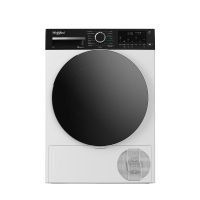 WHIRLPOOL S&egrave;che-linge pompe &agrave; chaleur  CWD86MWBRFR Blanc et Noir