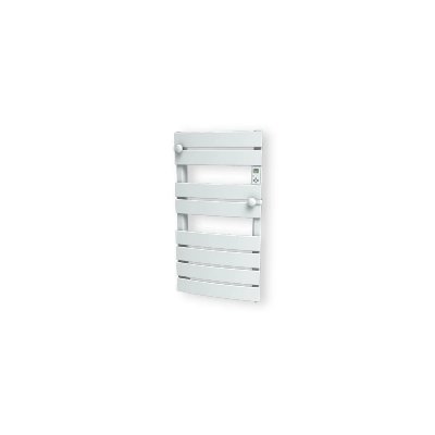 CARRERA Seche-serviette lame plate lcd blanc - 600W - Blanc - 