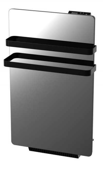 CARRERA S&egrave;che-serviettes miroir 500W + soufflerie 900W - Coeur aluminium
