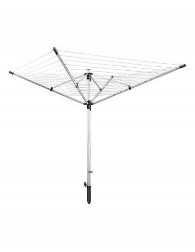 LEIFHEIT S&eacute;choir parapluie de jardin 60 m  LinoLift 600 QuickStart
