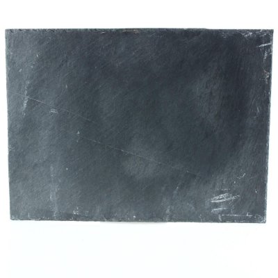 SECRET DE GOURMET  - Assiette de Pr&eacute;sentation Ardoise 40cm Gris