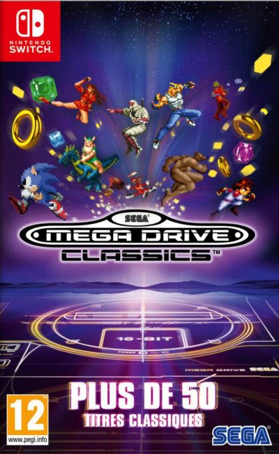 SEGA  MEGA DRIVE Classics Jeux Switch