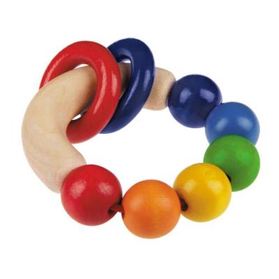 SELECTA  Hochet - Rondello - D&egrave;s 12 mois