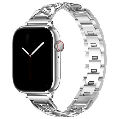 SELENCIA  Bracelet Chain Apple Watch  38/40/41/42 mm - Argent