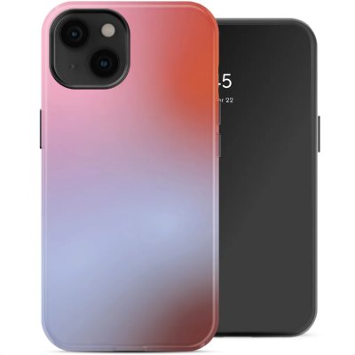SELENCIA  Coque arri&egrave;re Vivid avec MagSafe Apple iPhone 14 - Gradient Soft Blush