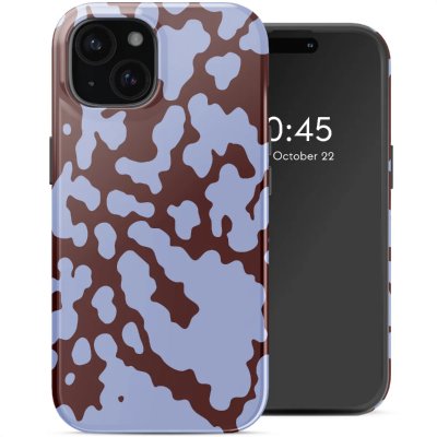 SELENCIA  Coque arri&egrave;re Vivid avec MagSafe Apple iPhone 15 - Moo'd Lavender Glow