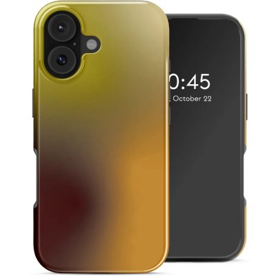 SELENCIA  Coque arri&egrave;re Vivid avec MagSafe Apple iPhone 17 - Gradient Olive Dust