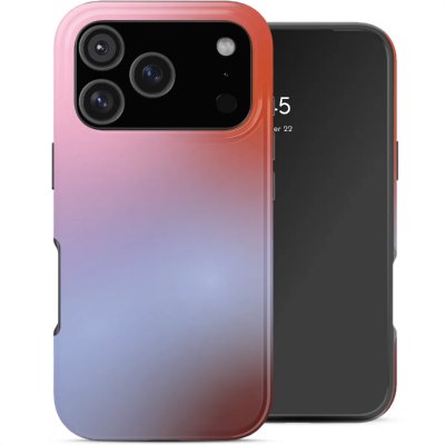 SELENCIA  Coque arri&egrave;re Vivid avec MagSafe Apple iPhone 17 Pro - Gradient Soft Blush
