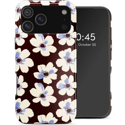 SELENCIA  Coque arri&egrave;re Vivid avec MagSafe Apple iPhone 17 Pro Max - Choco Flower Pop