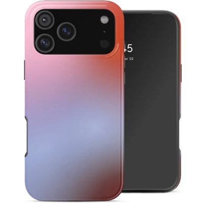 SELENCIA  Coque arri&egrave;re Vivid avec MagSafe Apple iPhone 17 Pro Max - Gradient Soft Blush