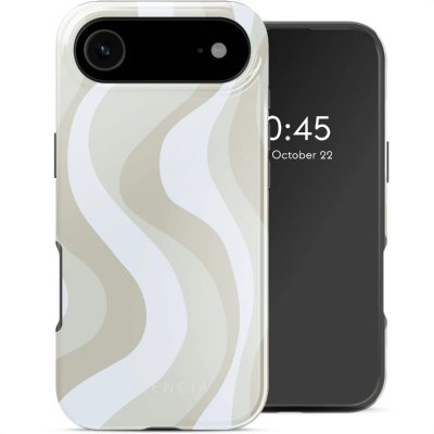 SELENCIA  Coque arri&egrave;re Vivid avec MagSafe Apple iPhone Air - Desert Waves Beige
