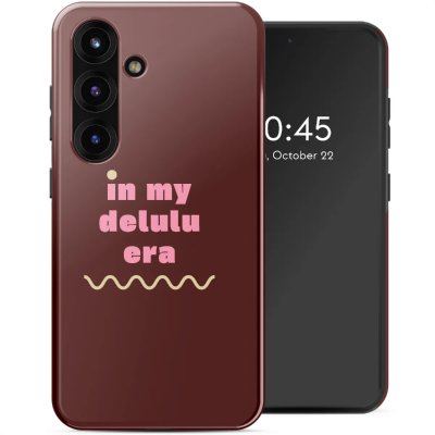 SELENCIA  Coque arri&egrave;re Vivid avec MagSafe Samsung Galaxy S25 - Delulu