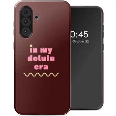 SELENCIA  Coque arri&egrave;re Vivid pour Samsung Galaxy A36 / A56 - Delulu