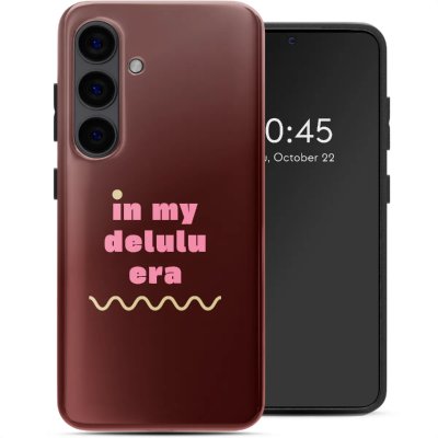 SELENCIA  Coque arri&egrave;re Vivid pour Samsung Galaxy S24 - Delulu - Neuf