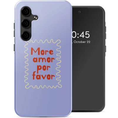 SELENCIA  Coque arri&egrave;re Vivid pour Samsung Galaxy S24 FE - More Amor