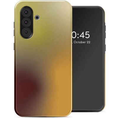 SELENCIA  Coque arri&egrave;re Vivid Samsung Galaxy A36 / A56 - Gradient Olive Dust