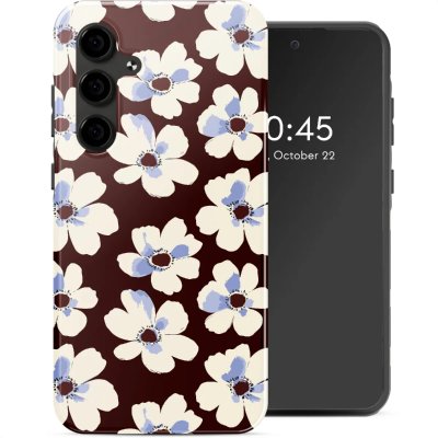 SELENCIA  Coque arri&egrave;re Vivid Samsung Galaxy S24 FE - Choco Flower Pop