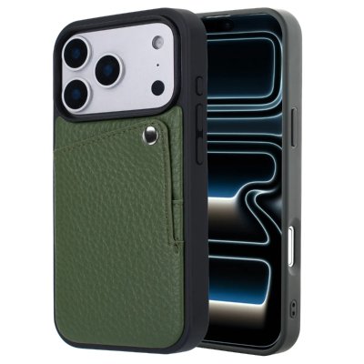 SELENCIA  Coque Riva avec porte-cartes Apple iPhone 17 Pro Max - Sage Green
