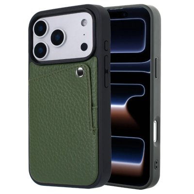 SELENCIA  Coque Riva avec porte-cartes Apple iPhone 17 Pro - Sage Green