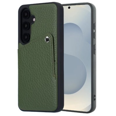 SELENCIA  Coque Riva avec porte-cartes Samsung Galaxy S25 / S24 - Sage Green