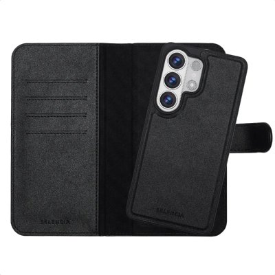 SELENCIA  &Eacute;tui portefeuille amovible Olyn avec MagSafe Samsung Galaxy S26 Ultra - Noir