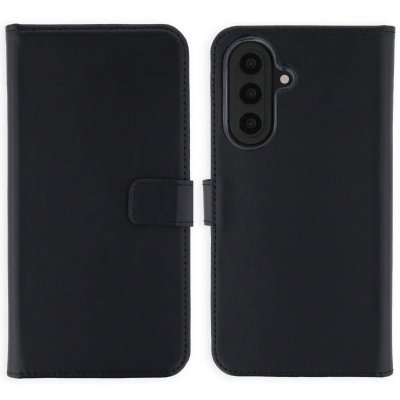 SELENCIA  &Eacute;tui portefeuille en cuir v&eacute;ritable Samsung Galaxy A57 (5G) - Noir