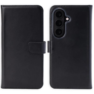 SELENCIA  &Eacute;tui portefeuille en cuir v&eacute;ritable Samsung Galaxy S26 Plus - Noir