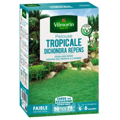 VILMORIN Semences de gazon bord de mer les tropicales dichondra repens - 500 g