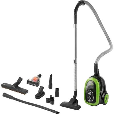 SENCOR  SVC 1038GR 3AAA - Aspirateur - traineau - sans sac - noir/vert