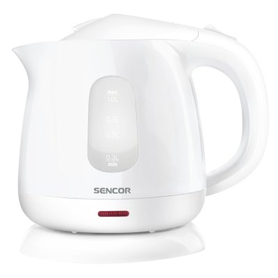 SENCOR  SWK 1010WH - Bouilloire - 1 litre - 1.1 kWatt - blanc