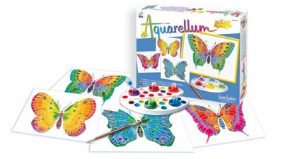 SENTOSPHERE Sentosph&egrave;re Aquarellum Papillons