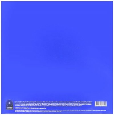  Serato SCV-PS-BLU-2 Contr&ocirc;le Vinyle Bleu