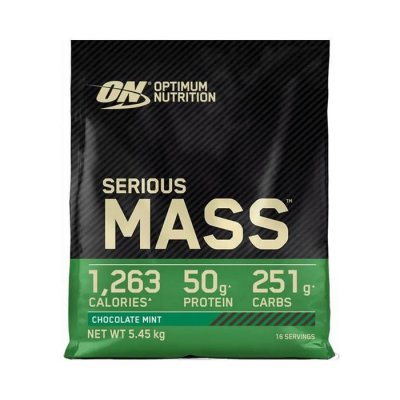 OPTIMUM NUTRITION Serious Mass (5,4kg)Chocolate Mint Gainers