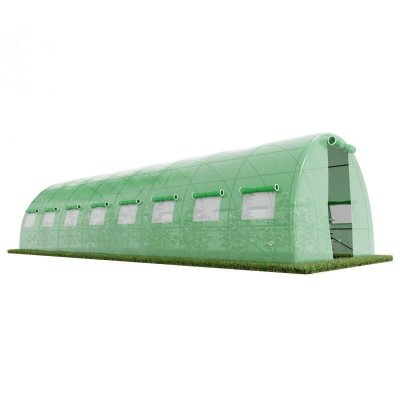 EUROSPEN Serre de Jardin - b&acirc;che arm&eacute;e - 24m2
