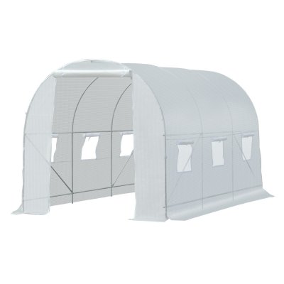 OUTSUNNY Serre de jardin tunnel 7m&sup2;