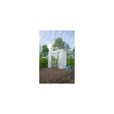 NATURE Serre-tomates  PE Arm&eacute; 125g/m&sup2; l.198 x P.78 x H.200 cm