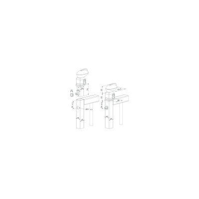 LOCINOX Serrure de piscine TWIST 40 finition blanc -  - TWIST409010VCA