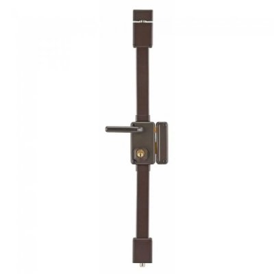 THIRARD Serrure multipoint en applique marron droite &agrave; fouillot - Axe &agrave; 45 mm - Beluga cp A2P 