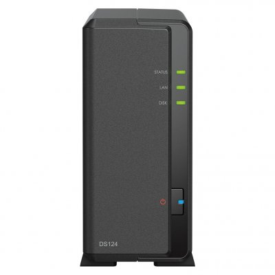 SYNOLOGY Serveur NAS  Disk Station DS124 1 Go Noir