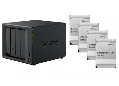 SYNOLOGY Serveur NAS  DS425+ (6Go RAM) avec 4x 20To HAT Enterprise