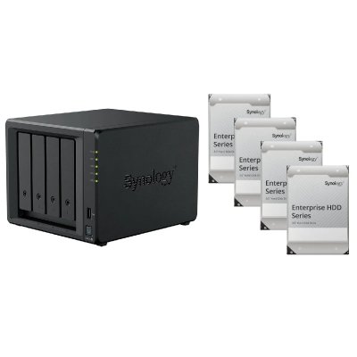 Serveur NAS Synology DS425+ (6Go RAM) avec 4x 4To HAT Enterprise