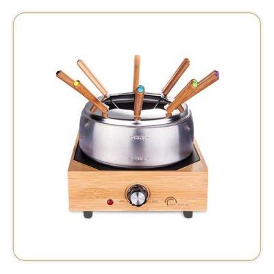 LITTLE BALANCE service &agrave; fondue 800w 8 fourchettes - 8320