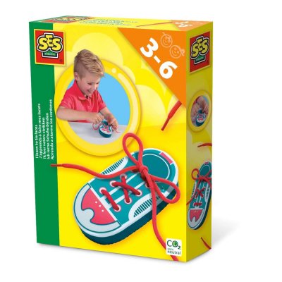  SES Creative&reg; Jeu de la&ccedil;age j'apprends &agrave; faire mes lacets