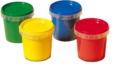 SES CREATIVE  MY FIRST Peinture &agrave; Doigts - 4 couleurs x 150ml