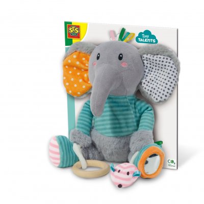  SES Creative&reg; Peluche sensorielle &eacute;l&eacute;phant Olfi