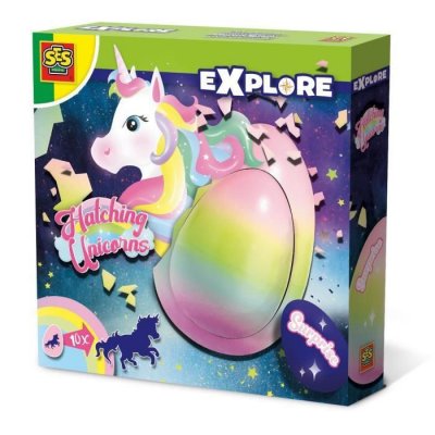 SES CREATIVE Ses Explore Surprise Egg Unicorn Multicolore