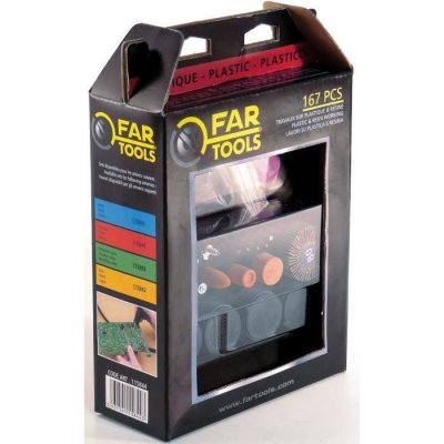 FARTOOLS Set Accessoires Mini Meuleuse Pour Le Plastique