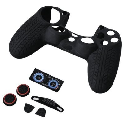 HAMA Set d&rsquo;accessoires 7 en 1 pour manette Dualshock PS4/SLIM/PRO